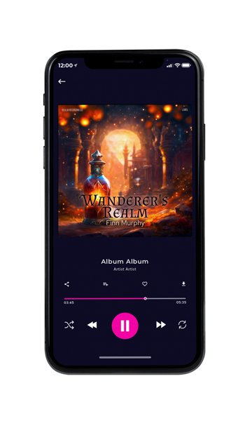 Tablet view of Premade Electronica & Ambient Album Cover - Jon #16053 | AlbumArtZone*