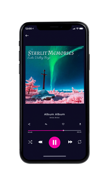 Tablet view of Premade Early Music Album Cover - Deep Sea Green #16063 | AlbumArtZone*