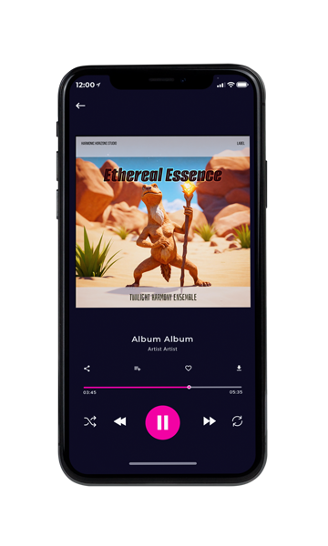 Tablet view of Premade Pop Album Cover - Soft Amber #16081 | AlbumArtZone*
