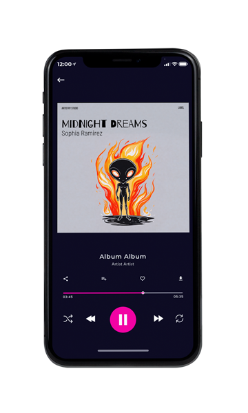 Tablet view of Premade Rock,Punk & Alternative Album Cover - Cloud #16088 | AlbumArtZone*