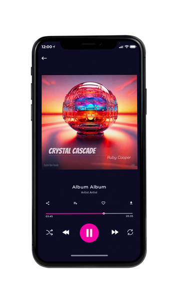 Tablet view of Premade Electronica & Ambient Album Cover - Matrix #16106 | AlbumArtZone*