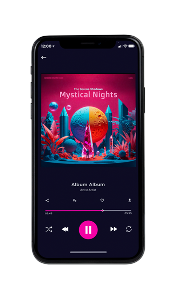 Tablet view of Premade Pop Album Cover - Night Shadz #16122 | AlbumArtZone*