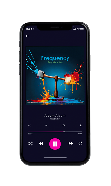 Tablet view of Premade Contemporary Music Album Cover - Big Stone #16125 | AlbumArtZone*
