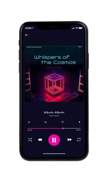 Tablet view of Premade EDM, House & Dub Album Cover - Ebony #16175 | AlbumArtZone*