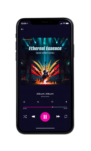 Tablet view of Premade Pop Album Cover - Burning Sand #16183 | AlbumArtZone*