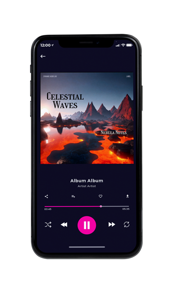 Tablet view of Premade Electronica & Ambient Album Cover - Ship Gray #16191 | AlbumArtZone*