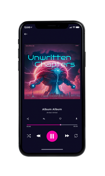 Tablet view of Premade Electronica & Ambient Album Cover - Martinique #16220 | AlbumArtZone*