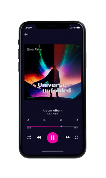 Tablet view of Premade Electronica & Ambient Album Cover - Puce #16225 | AlbumArtZone*