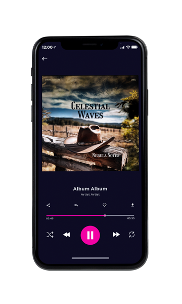 Tablet view of Premade Country & Acoustic Album Cover - Dune #16239 | AlbumArtZone*