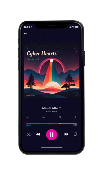 Tablet view of Premade Contemporary Music Album Cover - Copperfield #16241 | AlbumArtZone*