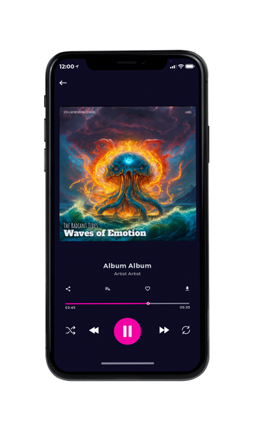 Tablet view of Premade Electronica & Ambient Book Cover - Limed Spruce #16252 | AlbumArtZone*
