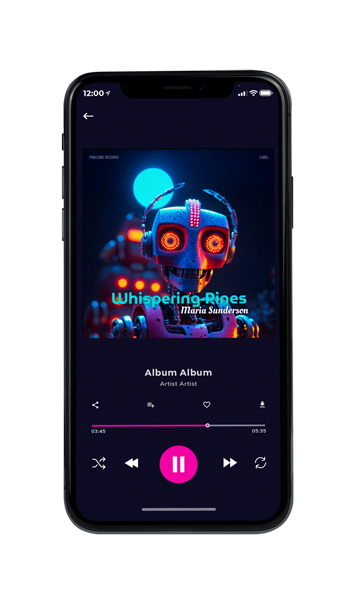 Tablet view of Premade EDM, House & Dub Album Cover - Ebony #16266 | AlbumArtZone*