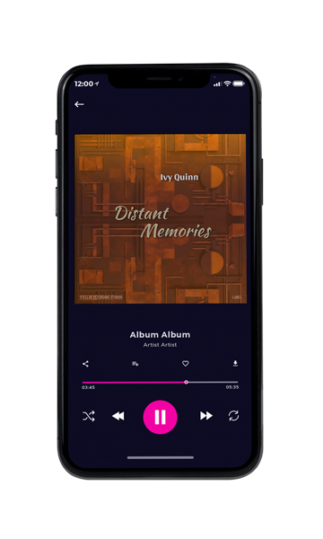 Tablet view of Premade Contemporary Music Album Cover - Espresso #16273 | AlbumArtZone*