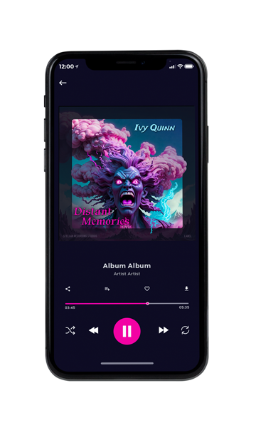 Tablet view of Premade Contemporary Music Album Cover - Ebony Clay #16298 | AlbumArtZone*