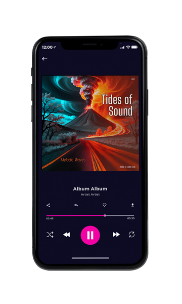 Tablet view of Premade Electronica & Ambient Album Cover - Woody Brown #16303 | AlbumArtZone*