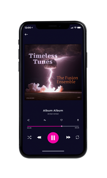 Tablet view of Premade Pop Album Cover - Cocoa Brown #16307 | AlbumArtZone*