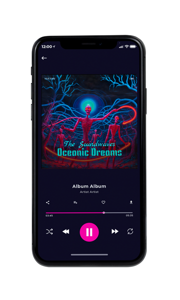 Tablet view of Premade Contemporary Music Album Cover - Bleached Cedar #16315 | AlbumArtZone*