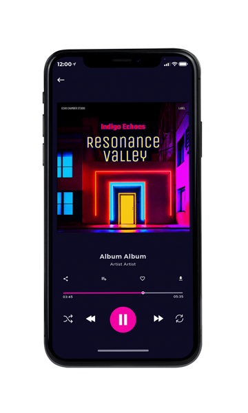 Tablet view of Premade Electronica & Ambient Album Cover - Mandy #16334 | AlbumArtZone*