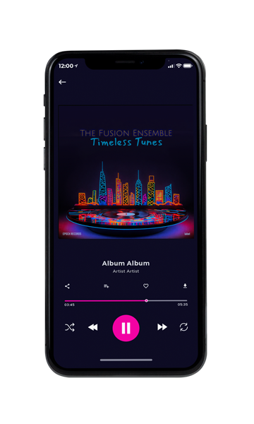 Tablet view of Premade Pop Album Cover - Ebony #16338 | AlbumArtZone*