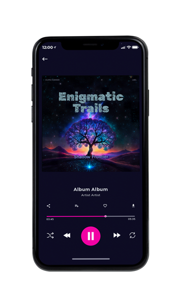 Tablet view of Premade Electronica & Ambient Album Cover - Cinder #16342 | AlbumArtZone*