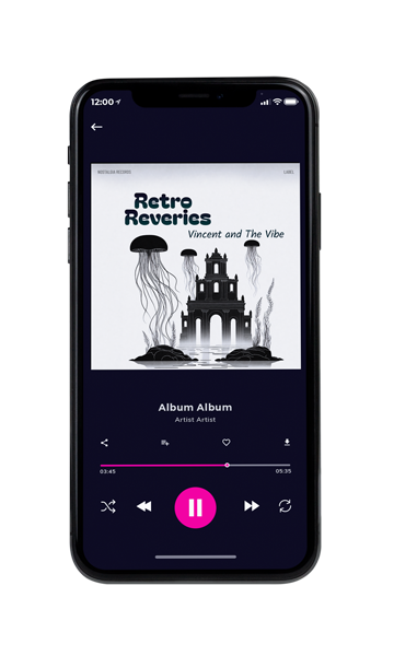 Tablet view of Premade Contemporary Music Album Cover - Shark #16391 | AlbumArtZone*