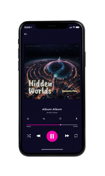 Tablet view of Premade Electronica & Ambient Album Cover - Woodsmoke #16398 | AlbumArtZone*
