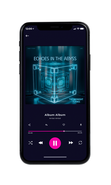 Tablet view of Premade Electronica & Ambient Album Cover - Elephant #16401 | AlbumArtZone*