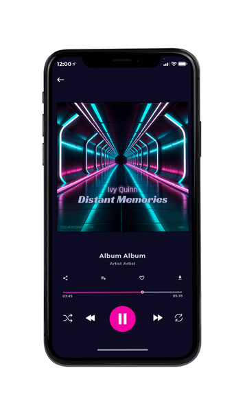 Tablet view of Premade Contemporary Music Album Cover - Mirage #16406 | AlbumArtZone*