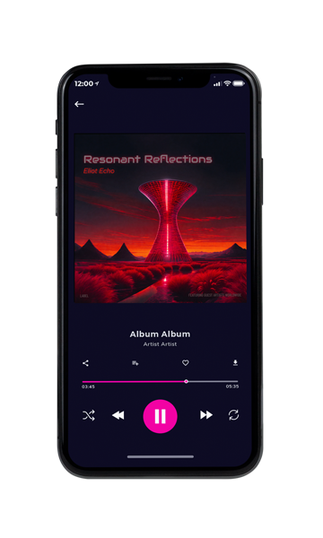 Tablet view of Premade Electronica & Ambient Album Cover - Tamarind #16416 | AlbumArtZone*