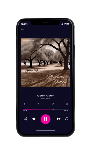 Tablet view of Premade Classical & Romantic Music Album Cover - Tobacco Brown #16417 | AlbumArtZone*