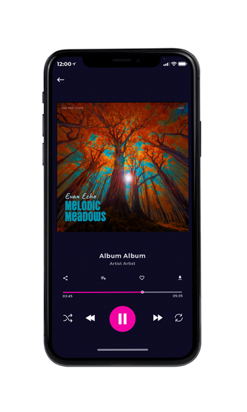 Tablet view of Premade Indie & Folk Music Album Cover - Cedar #16419 | AlbumArtZone*