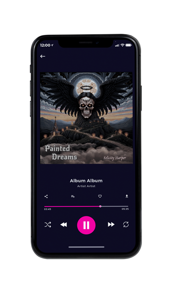 Tablet view of Premade Heavy Metal & Gothic Metal Album Cover - Thunder #16427 | AlbumArtZone*