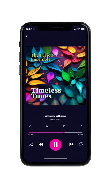 Tablet view of Premade Contemporary Music Album Cover - Burning Sand #16429 | AlbumArtZone*