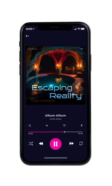 Tablet view of Premade Electronica & Ambient Album Cover - Cod Gray #16448 | AlbumArtZone*