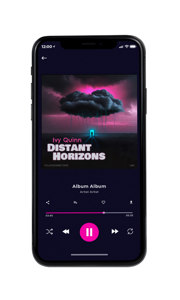 Tablet view of Premade Electronica & Ambient Album Cover - Baltic Sea #16457 | AlbumArtZone*