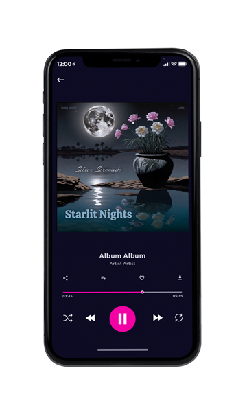 Tablet view of Premade Podcast Album Cover - Outer Space #16458 | AlbumArtZone*