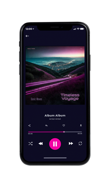 Tablet view of Premade Electronica & Ambient Album Cover - Baltic Sea #16460 | AlbumArtZone*