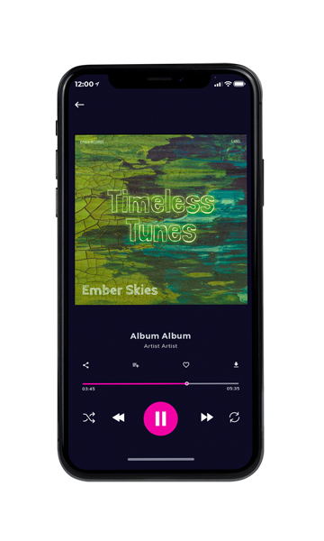 Tablet view of Premade Country & Acoustic Album Cover - Chalet Green #16478 | AlbumArtZone*