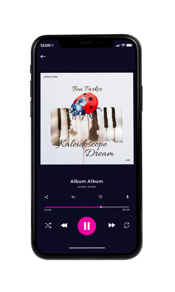 Tablet view of Premade Contemporary Music Album Cover - Cararra #16482 | AlbumArtZone*