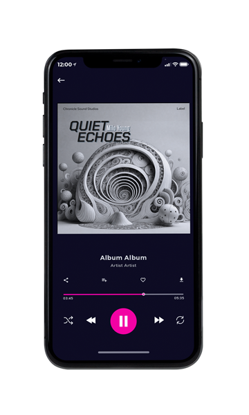 Tablet view of Premade Contemporary Music Album Cover - Silver Chalice #16506 | AlbumArtZone*
