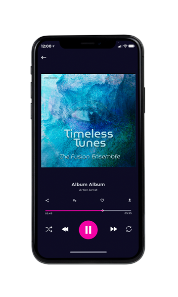Tablet view of Premade Contemporary Music Album Cover - Astral #16512 | AlbumArtZone*