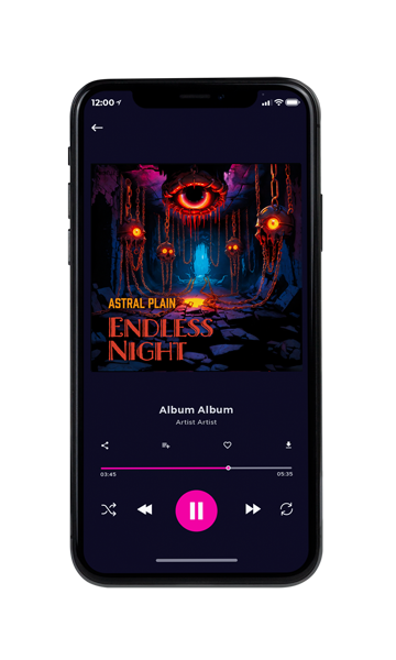 Tablet view of Premade EDM, House & Dub Album Cover - Cinder #16521 | AlbumArtZone*