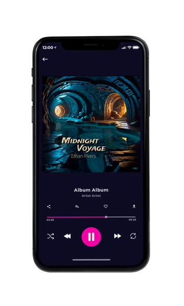 Tablet view of Premade Electronica & Ambient Album Cover - Gable Green #16524 | AlbumArtZone*