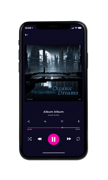 Tablet view of Premade Electronica & Ambient Album Cover - Bunker #16536 | AlbumArtZone*