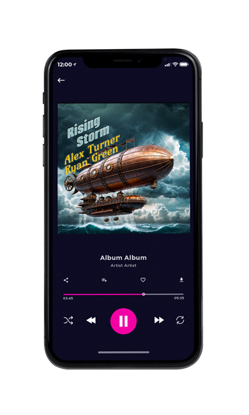 Tablet view of Premade Rock,Punk & Alternative Album Cover - Outer Space #16550 | AlbumArtZone*