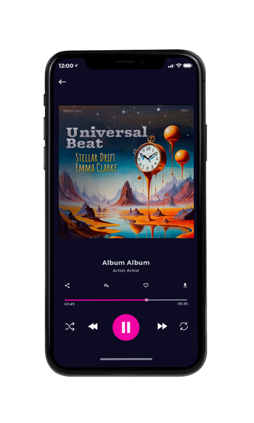 Tablet view of Premade Contemporary Music Album Cover - Charade #16552 | AlbumArtZone*