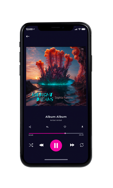 Tablet view of Premade Electronica & Ambient Album Cover - Charade #16582 | AlbumArtZone*