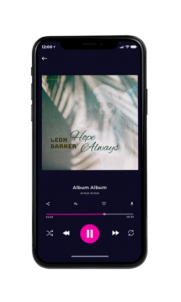 Tablet view of Premade Electronica & Ambient Album Cover - Ash #16587 | AlbumArtZone*