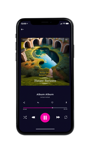 Tablet view of Premade Early Music Album Cover - Rangitoto #16592 | AlbumArtZone*