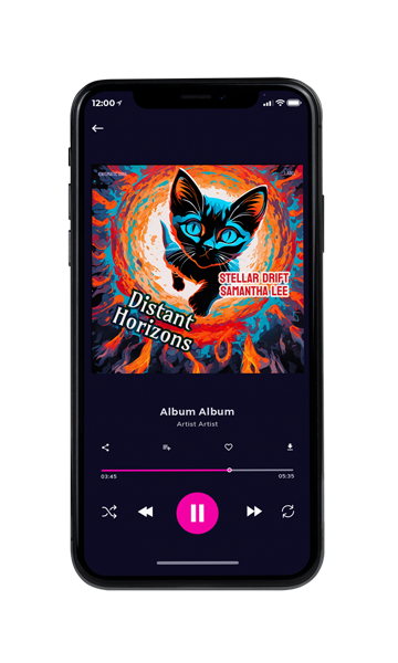 Tablet view of Premade Pop Album Cover - Apricot #16594 | AlbumArtZone*